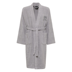 Carlo Colucci Bademantel Vito Herren - L - Silber Image