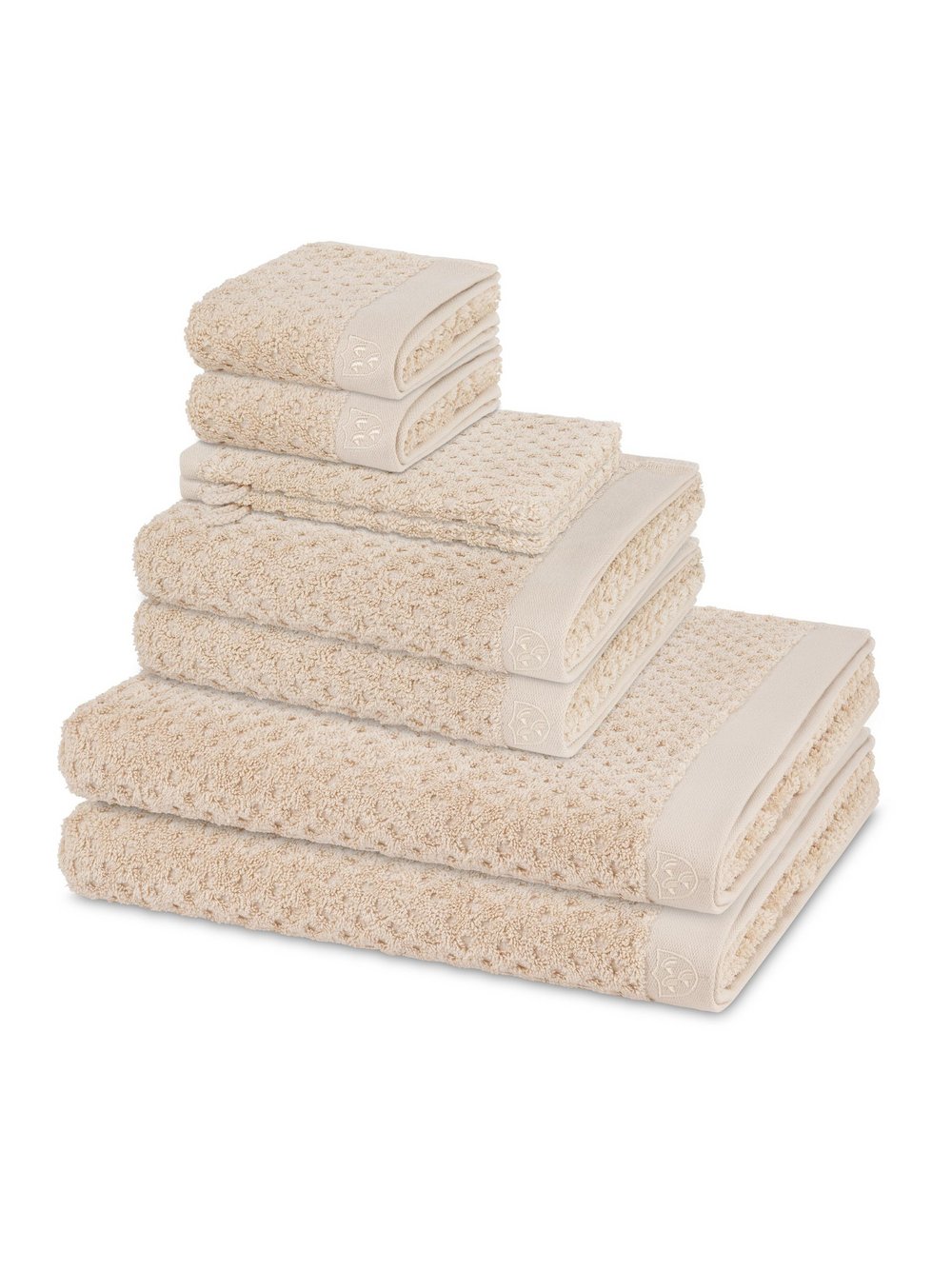 Ross Handtuchset 8-teilig Damen beige, ONE SIZE Image
