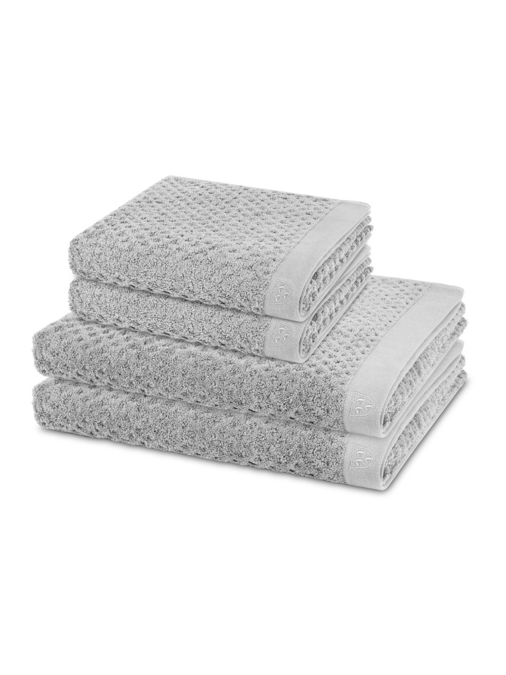 Ross Handtuchset 2-teilig Damen hellgrau, ONE SIZE Image