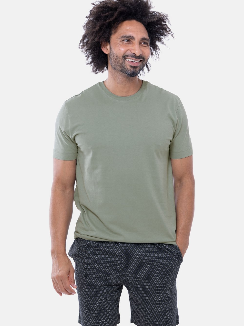 Mey Schlafanzug Herren grün, XXL Image