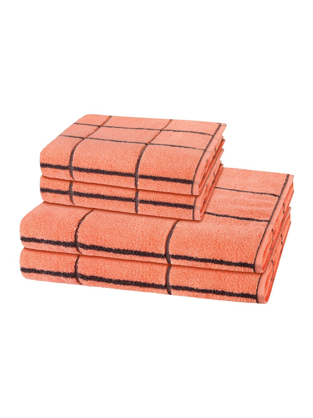 Ross Handtuchset 2-teilig Damen orange, ONE SIZE Image