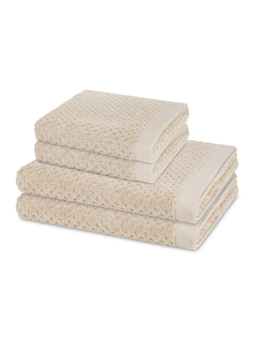 Ross Handtuchset 2-teilig Damen beige, ONE SIZE Image