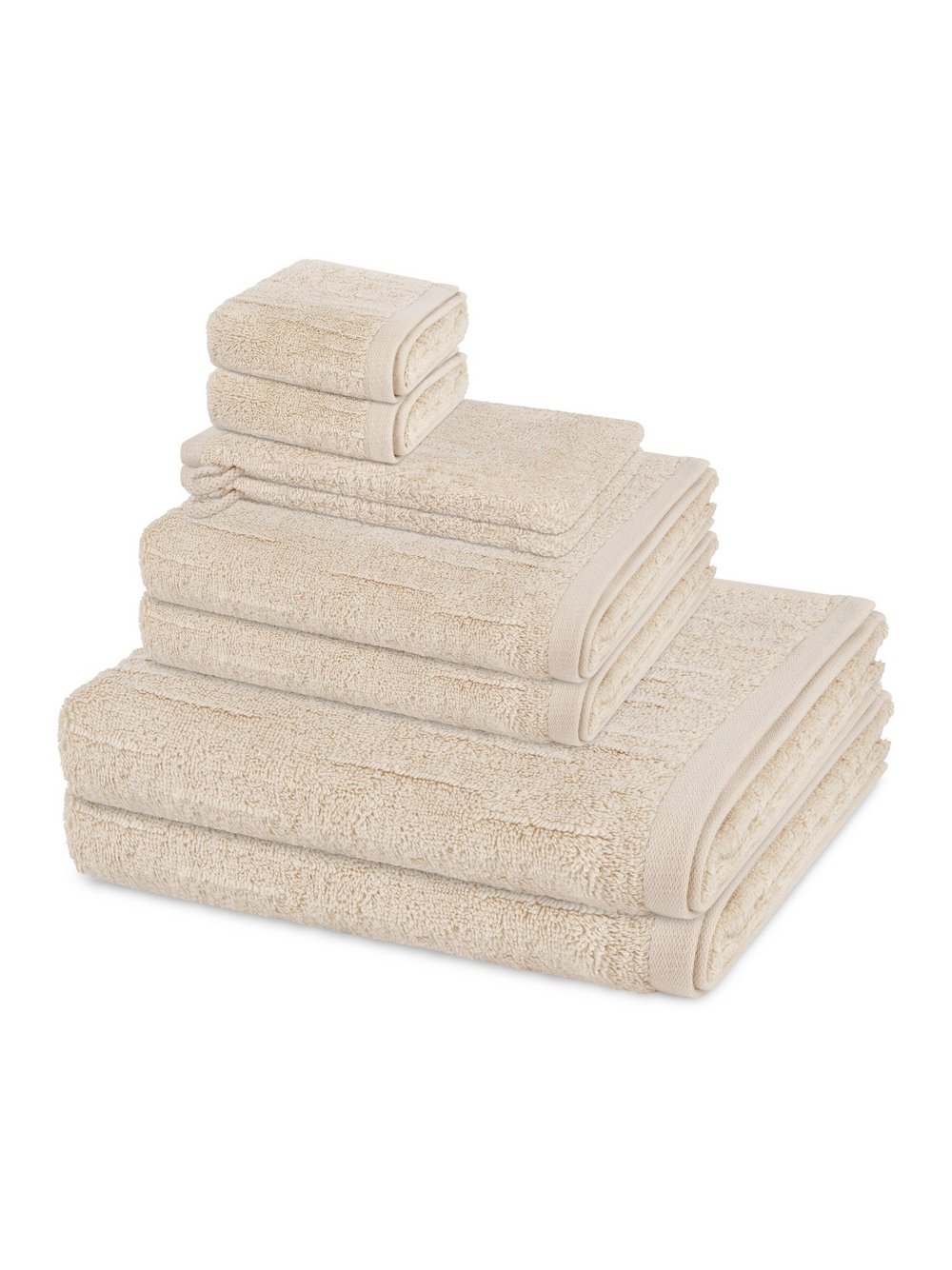 Ross Handtuchset 8-teilig Damen beige, ONE SIZE Image