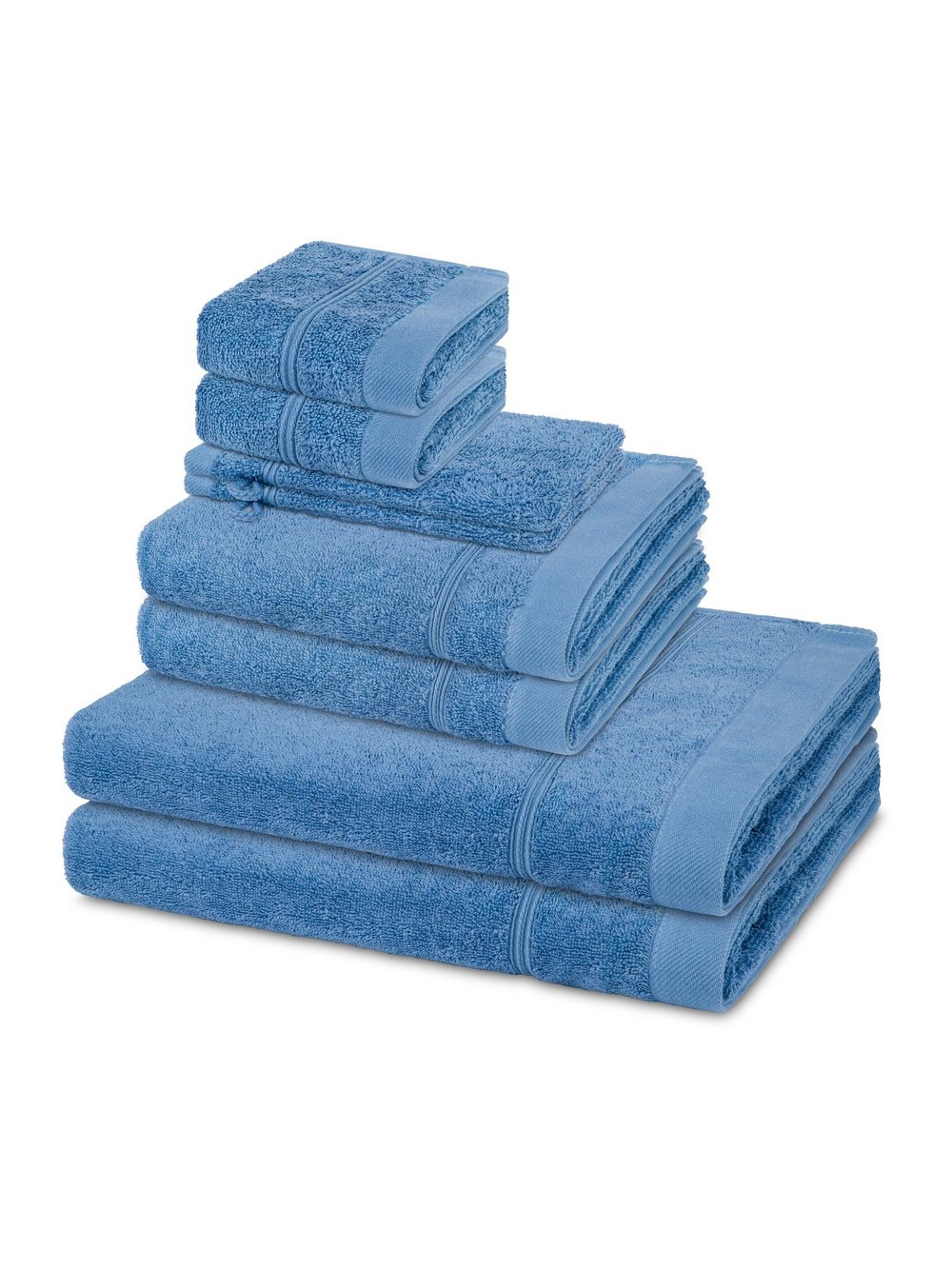 Ross Handtuchset 8-teilig Damen blau, ONE SIZE Image