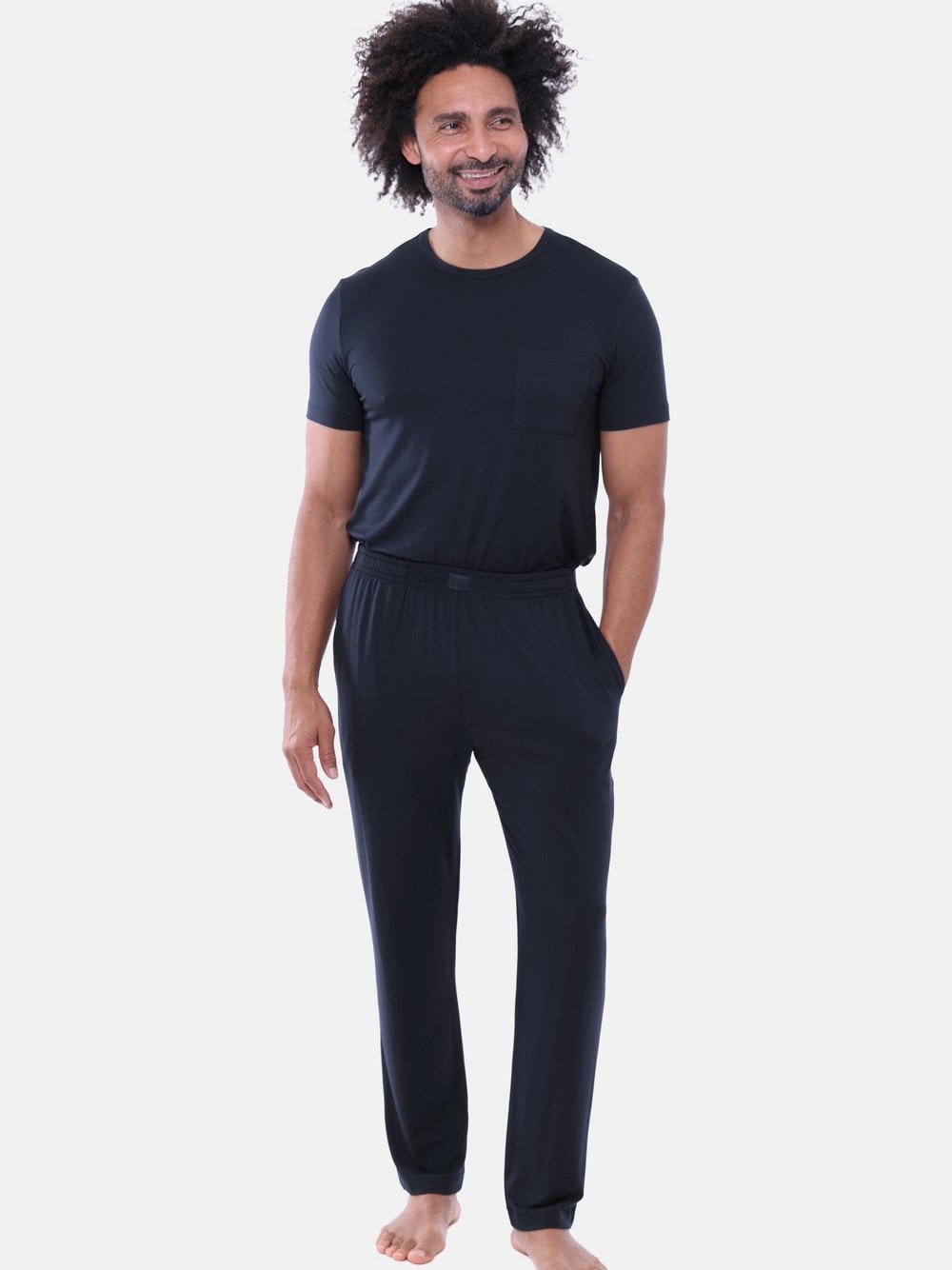 Mey Schlafanzug Herren denim, M Image