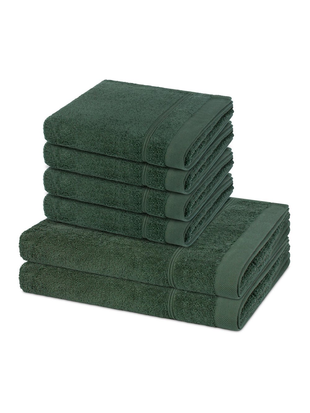 Ross Handtuchset 6-teilig Damen grün, ONE SIZE Image