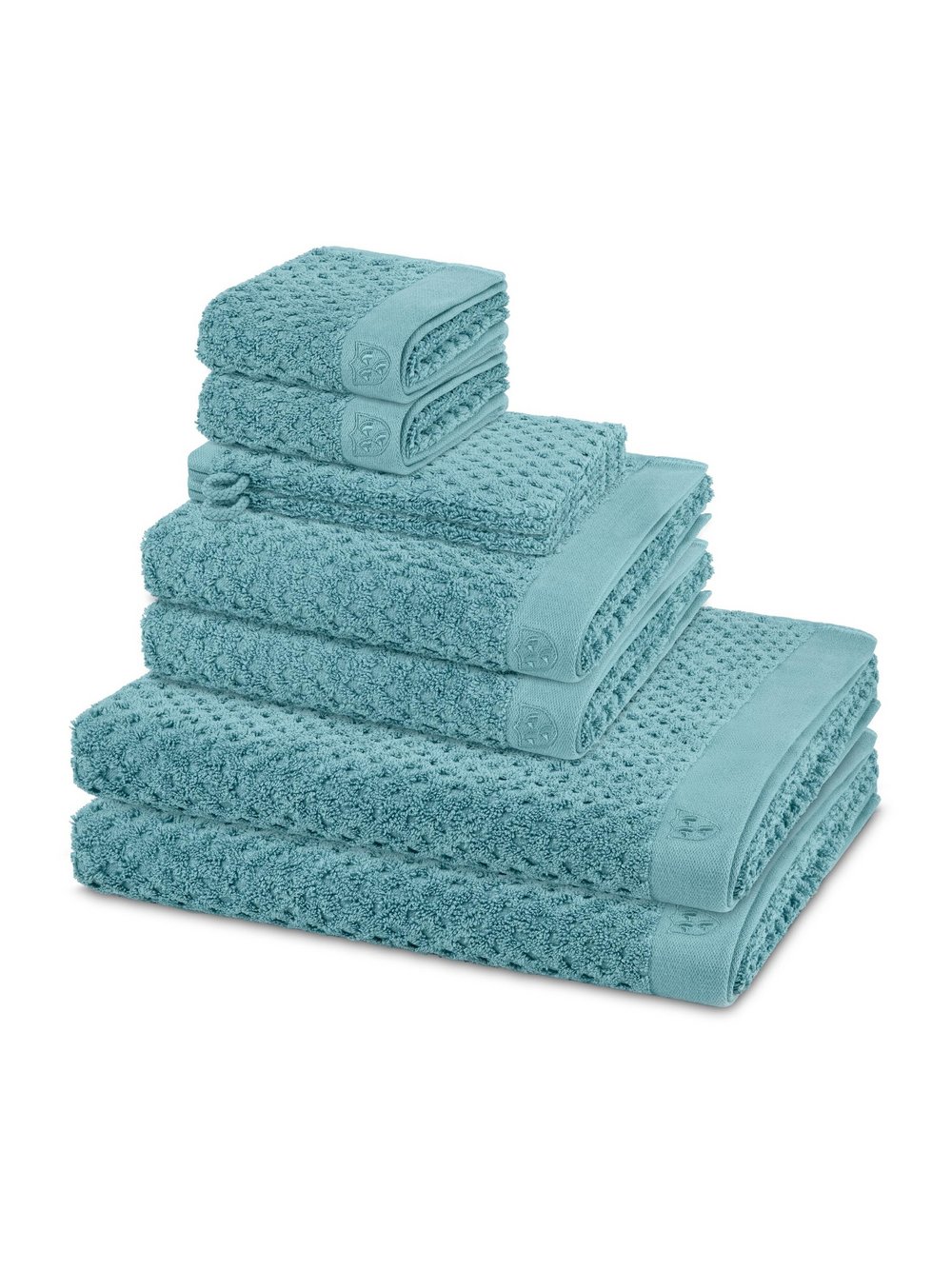 Ross Handtuchset 8-teilig Damen türkis, ONE SIZE Image