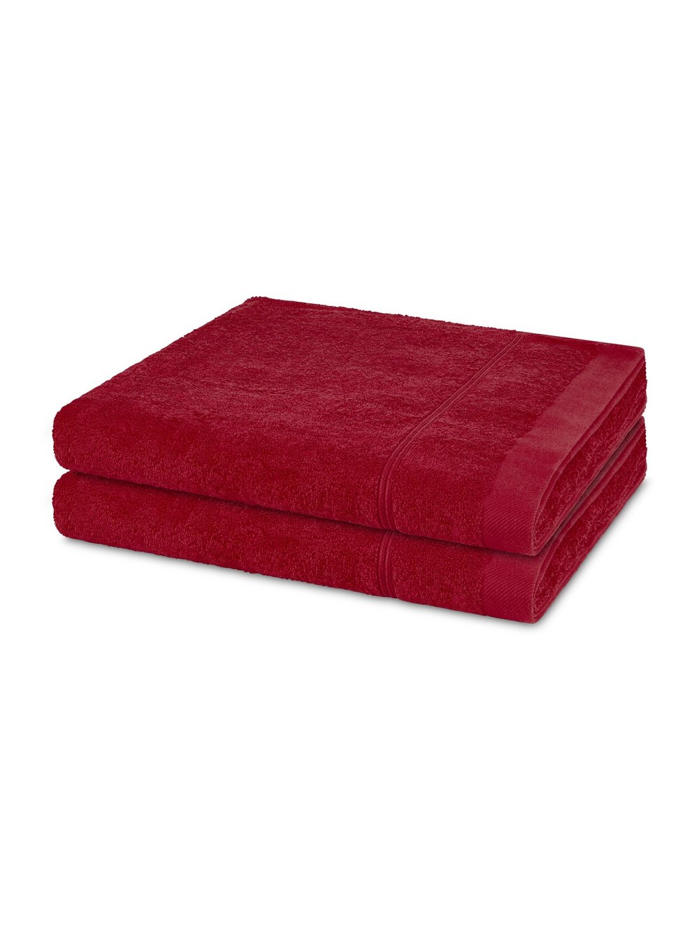 Ross Handtuchset 2-teilig Damen rot, ONE SIZE Image