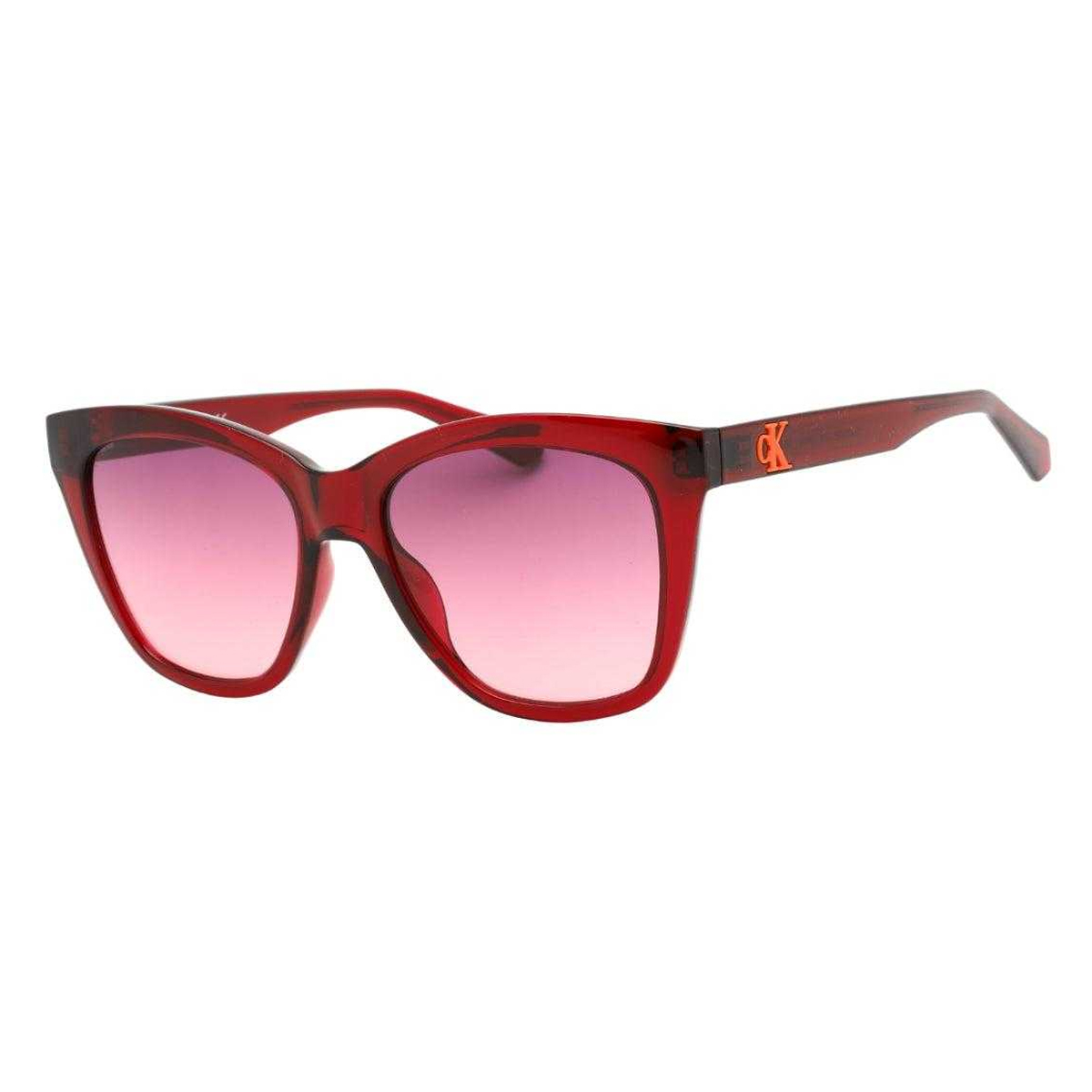Calvin Klein - Farbverlauf-Sonnenbrille für Damen (Kirschrot) Image