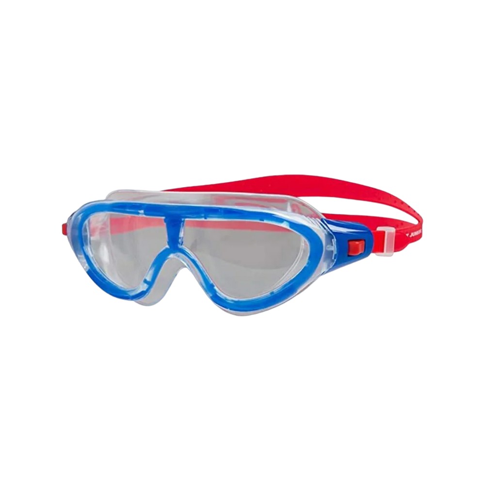 Speedo - "Rift" Passt sich dem Gesicht an Schwimmbrille für Kinder (Rot/Transparent) Image