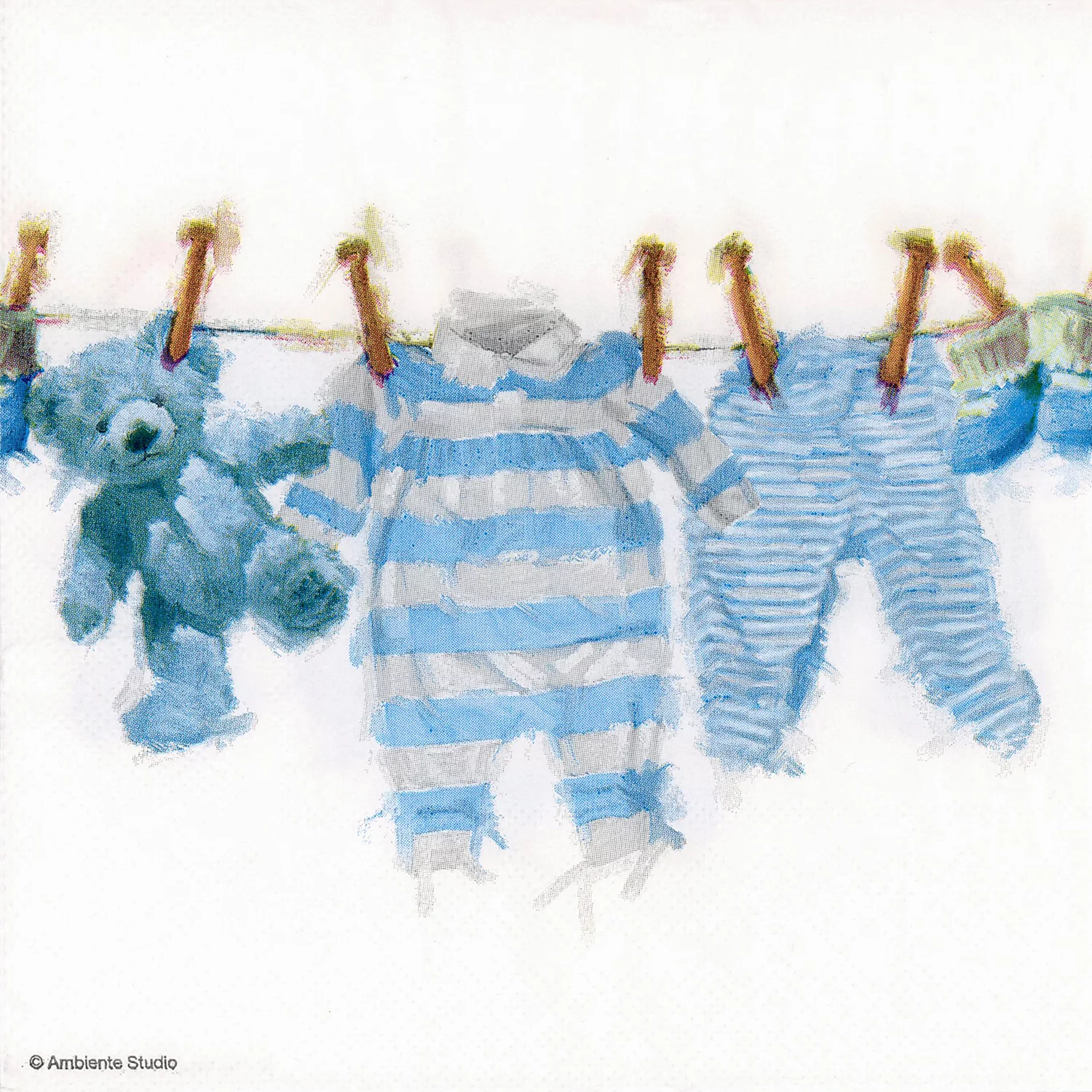 Papierservietten It´s a Boy, 33 x 33 cm, 20 Stück Image