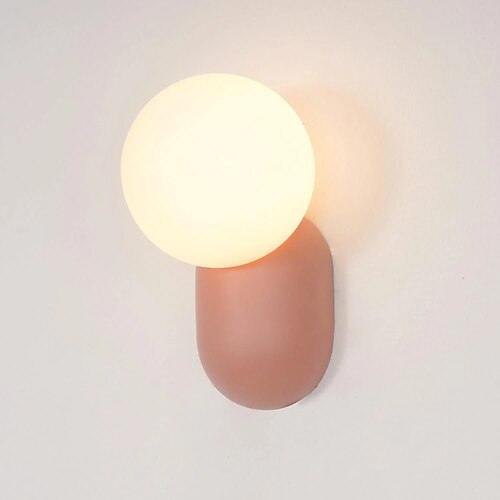 Innenbereich Modern Nordischer Stil Innenwandleuchten Wohnzimmer Kinderzimmer Harz Wandleuchte 110-120V 220-240V Image