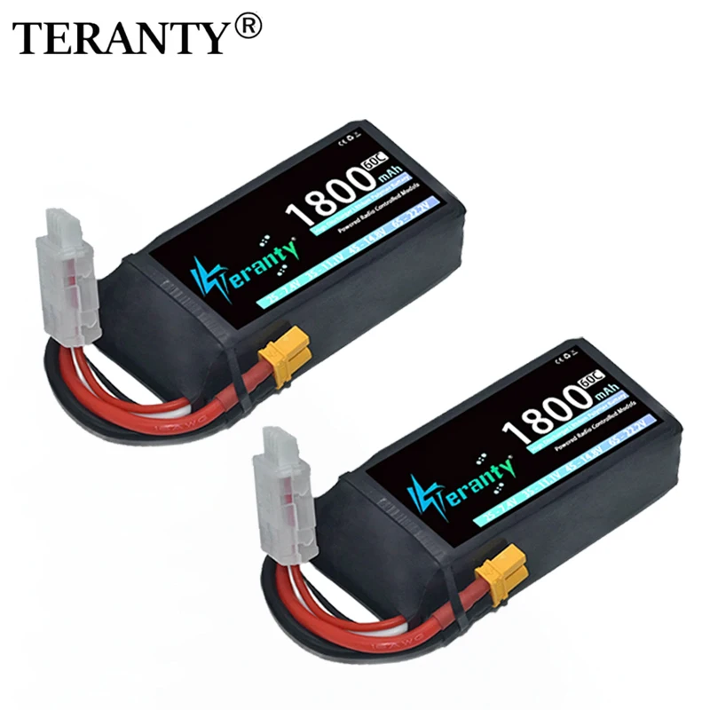 TERANTY 3S 1800mAh Lipo Batterie 11,1V 60C mit T XT30 XT60 für FPV Drone Boot RC Auto Racing Hobby Spezialisierte Lipo Modell Teile