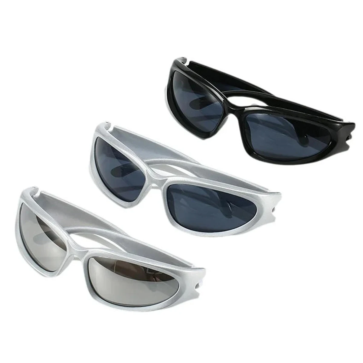 Neue Retro Y2k Millennium Wind Lila Sonnenbrille Damen Senior Sense of Funny Photos Sonnenbrille Herren Sonnenbrille Damen Sonnenbrille Image