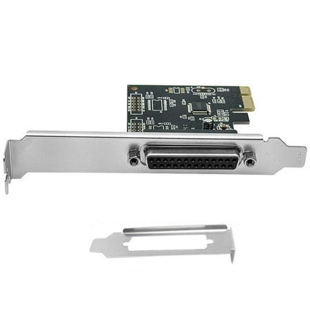 NATEFEMIN PCI-Express Parallel Card High Speed Data Transfer SPP EPP ECP Multi OS Support Add a Parallel Port to Desktop PC