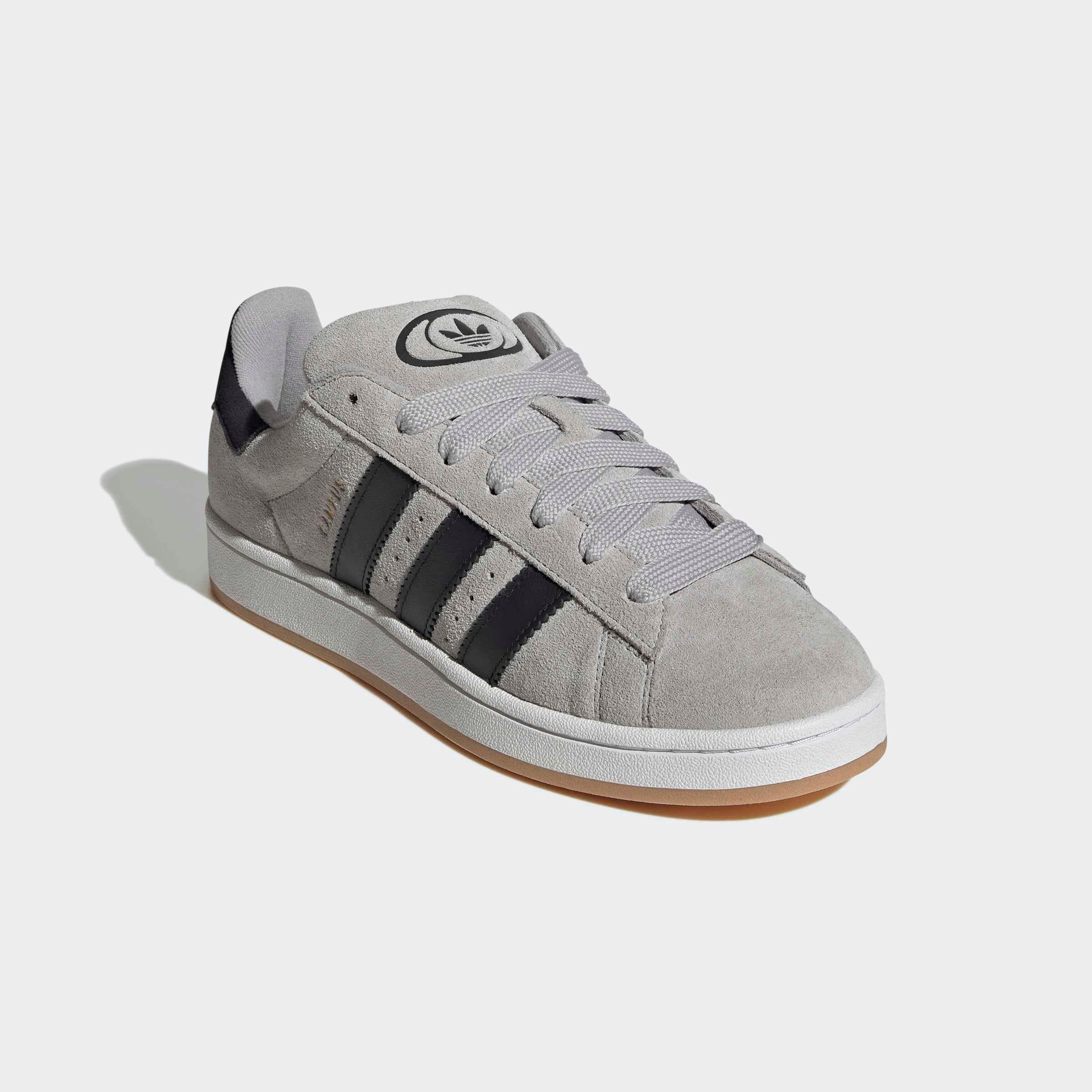 Sneaker ADIDAS ORIGINALS "CAMPUS 00S", Herren, Gr. 43, grau two, core schwarz, cloud weiß, Leder, Schuhe Sneaker