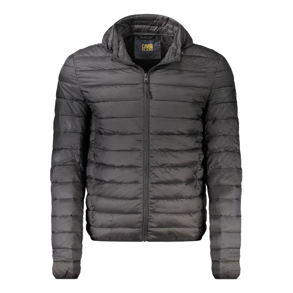 Cavalli Class Mens Padded Jacket Outerwear - Dark Grey - Size X-large | Cavalli Class Sale | Discount Designer Brands