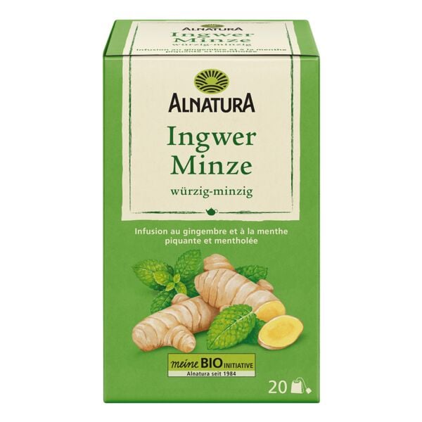Alnatura Tee »Ingwer-Minze« 20 Stück Tassenportion Image
