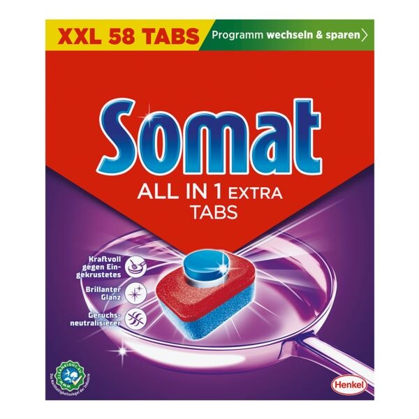 Somat Spülmaschinentabs »All in 1 Extra« 58 Stück Image