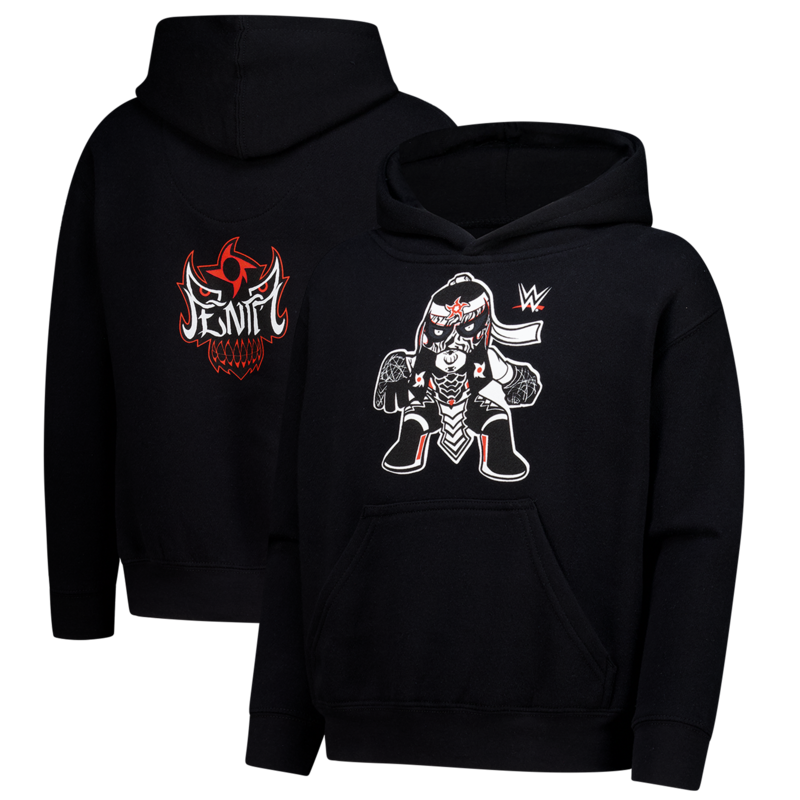 Outerstuff Schwarzer Penta Chibi Pullover Hoodie für Jugendliche Image