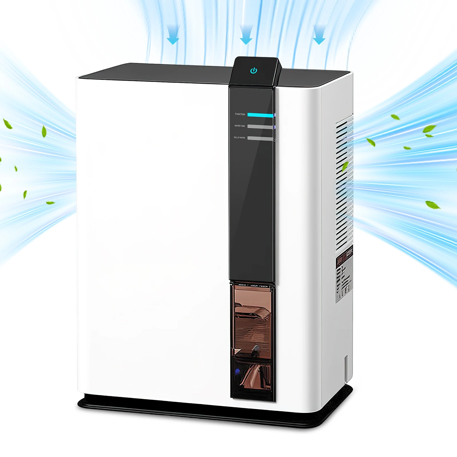 Intelligenter Luftentfeuchter Für Zuhause Doppelkern-Technologie Leise Energiesparend 3L Tank Automatische Abschaltung Image