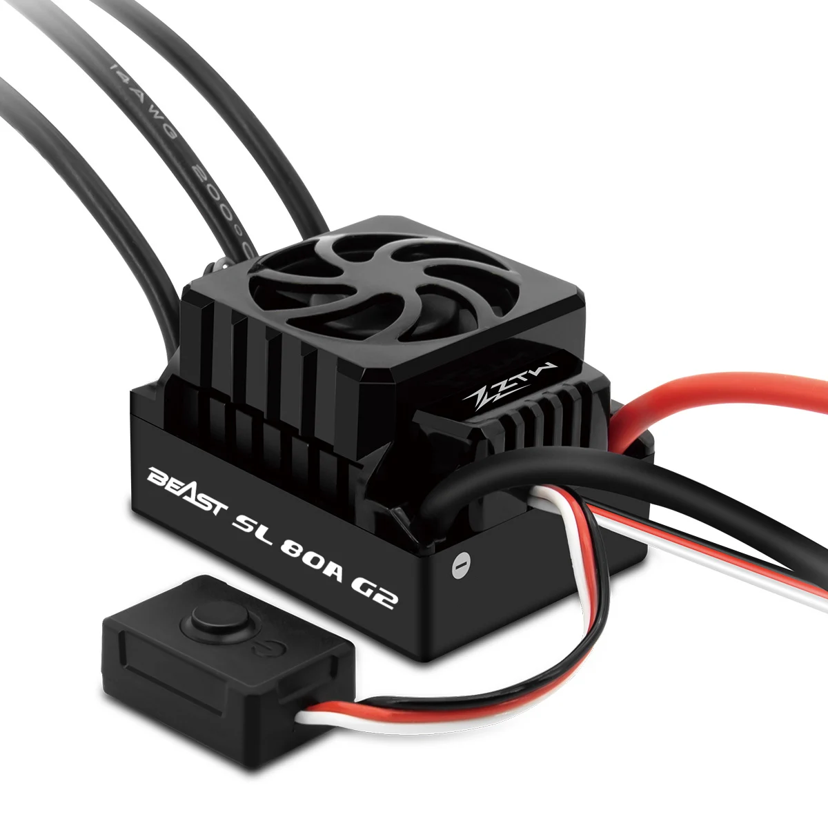 ZTW Beast G2 80A ESC 2-3S 6V/3A SBEC Wasserdichter bürstenloser sensorloser Motor 3660 3000KV/3500KV für 1/10 RC Car RTR Truck Buggy Image