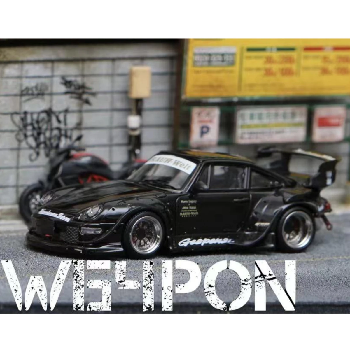 SW 1:64 Erwachsene Hobby RWB 933, Souvenir-Druckguss-Modellauto