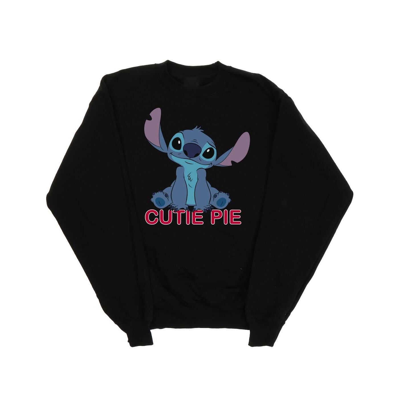 Disney - "Lilo And Stitch Stitch Cutie Pie" Sweatshirt für Mädchen (Schwarz) Image