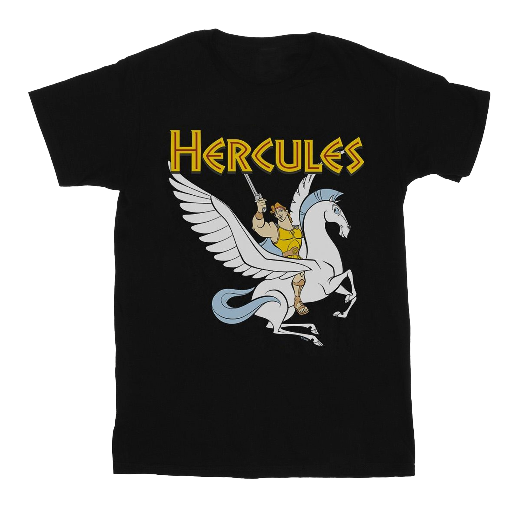Disney - "Hercules With Pegasus" T-Shirt für Mädchen (Schwarz) Image