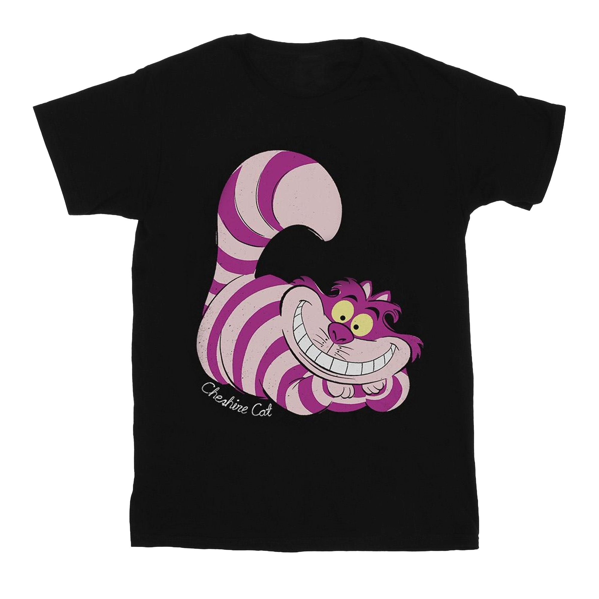 Disney - "Alice In Wonderland Cheshire Cat" T-Shirt für Jungen (Schwarz) Image
