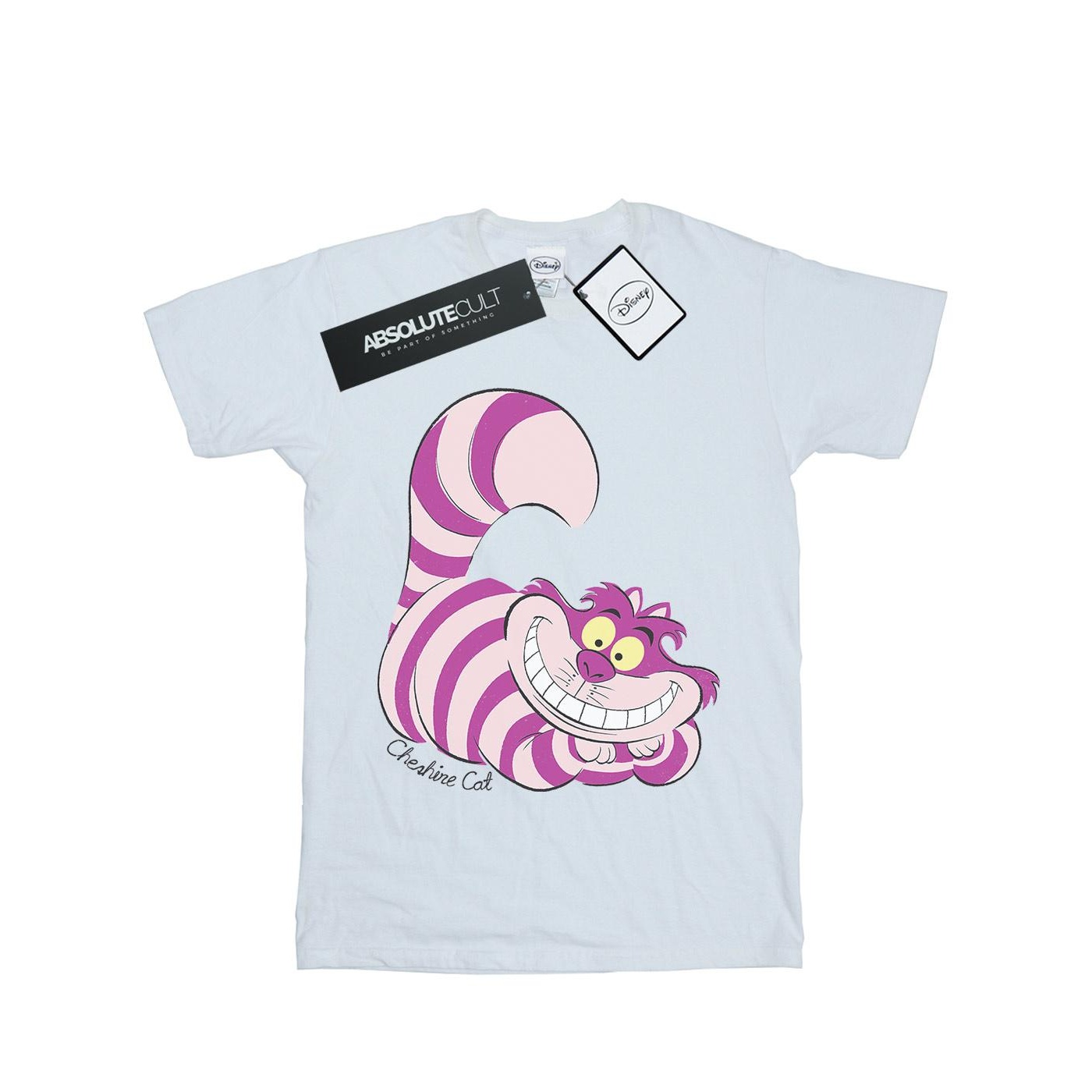 Disney - "Alice In Wonderland Cheshire Cat" T-Shirt für Mädchen (Weiß) Image