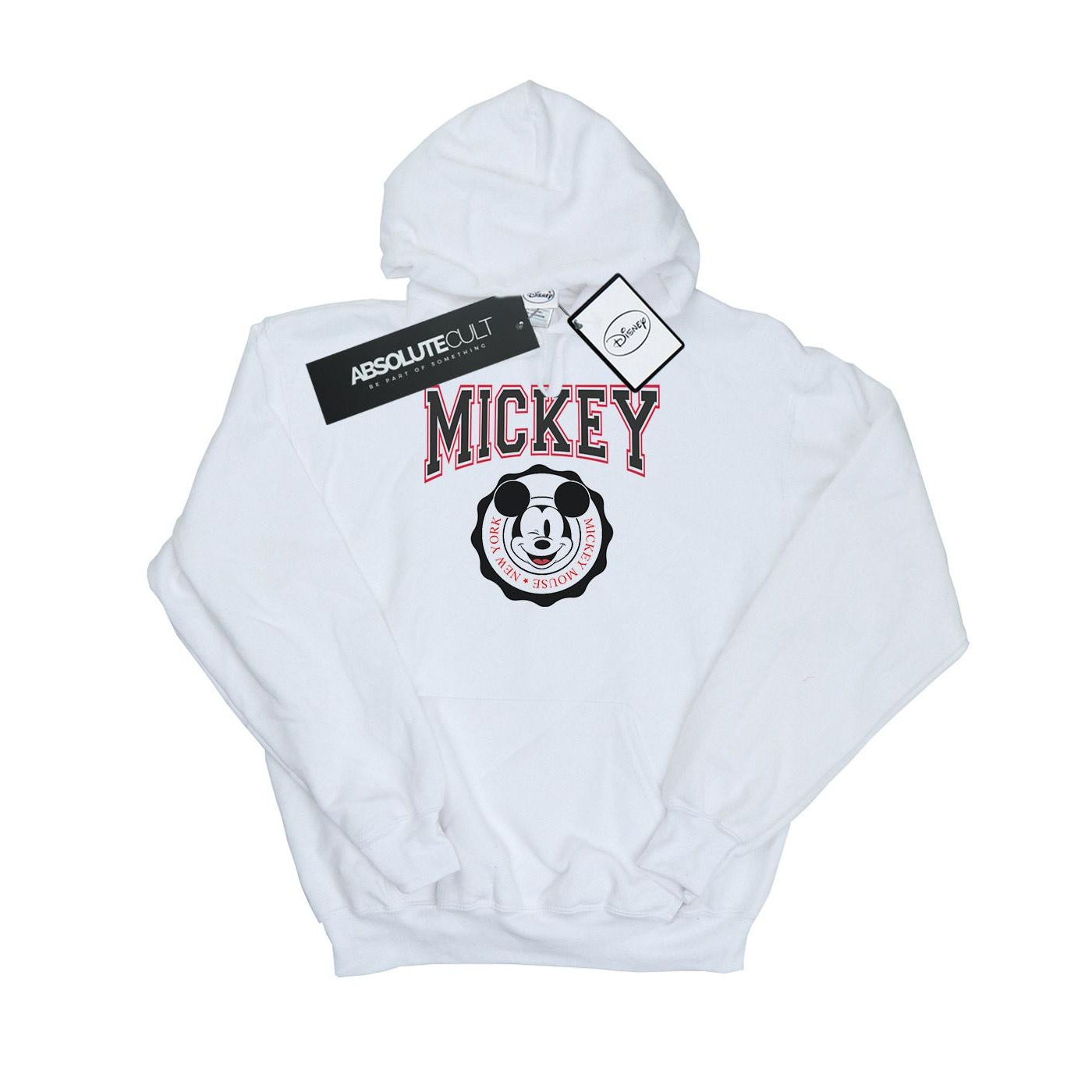 Disney - "Mickey Mouse New York Seal" Kapuzenpullover für Mädchen (Weiß) Image