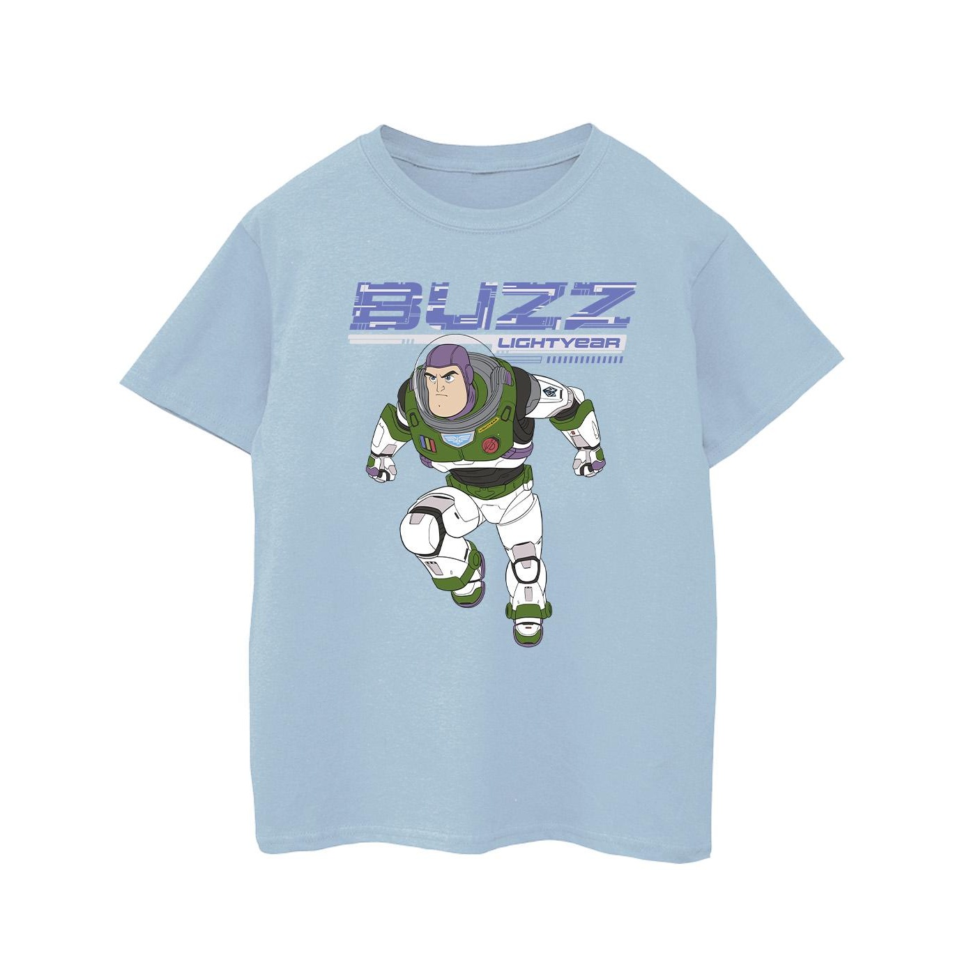 Disney - "Lightyear Buzz Jump To Action" T-Shirt für Mädchen (Babyblau) Image