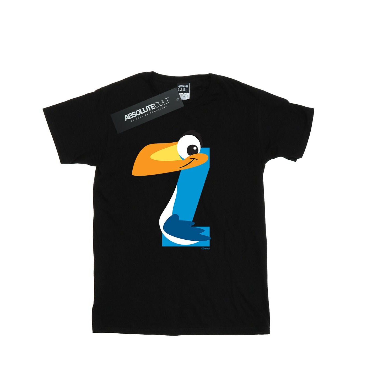 Disney - "Alphabet Z Is For Zazu" T-Shirt für Mädchen (Schwarz) Image