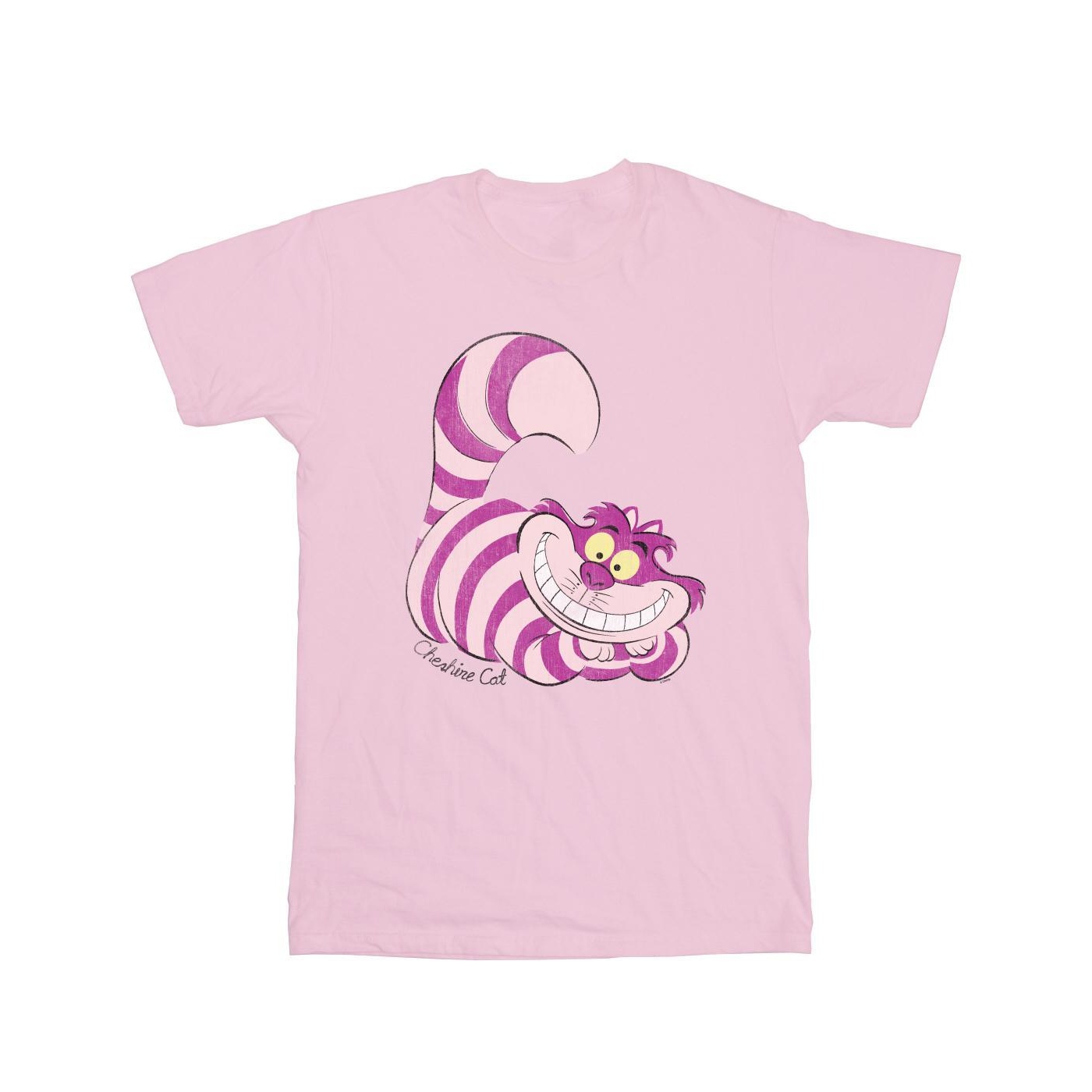 Disney - "Alice In Wonderland Cheshire Cat" T-Shirt für Mädchen (Babyrosa) Image