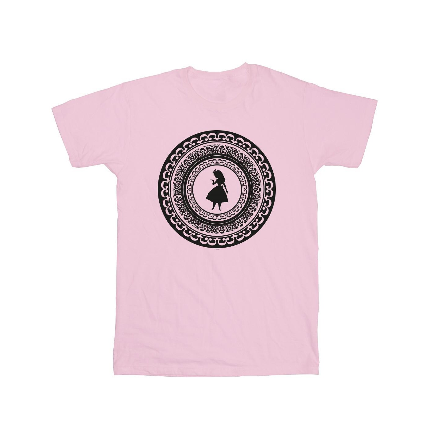 Disney - "Alice In Wonderland Circle" T-Shirt für Herren (Babyrosa) Image