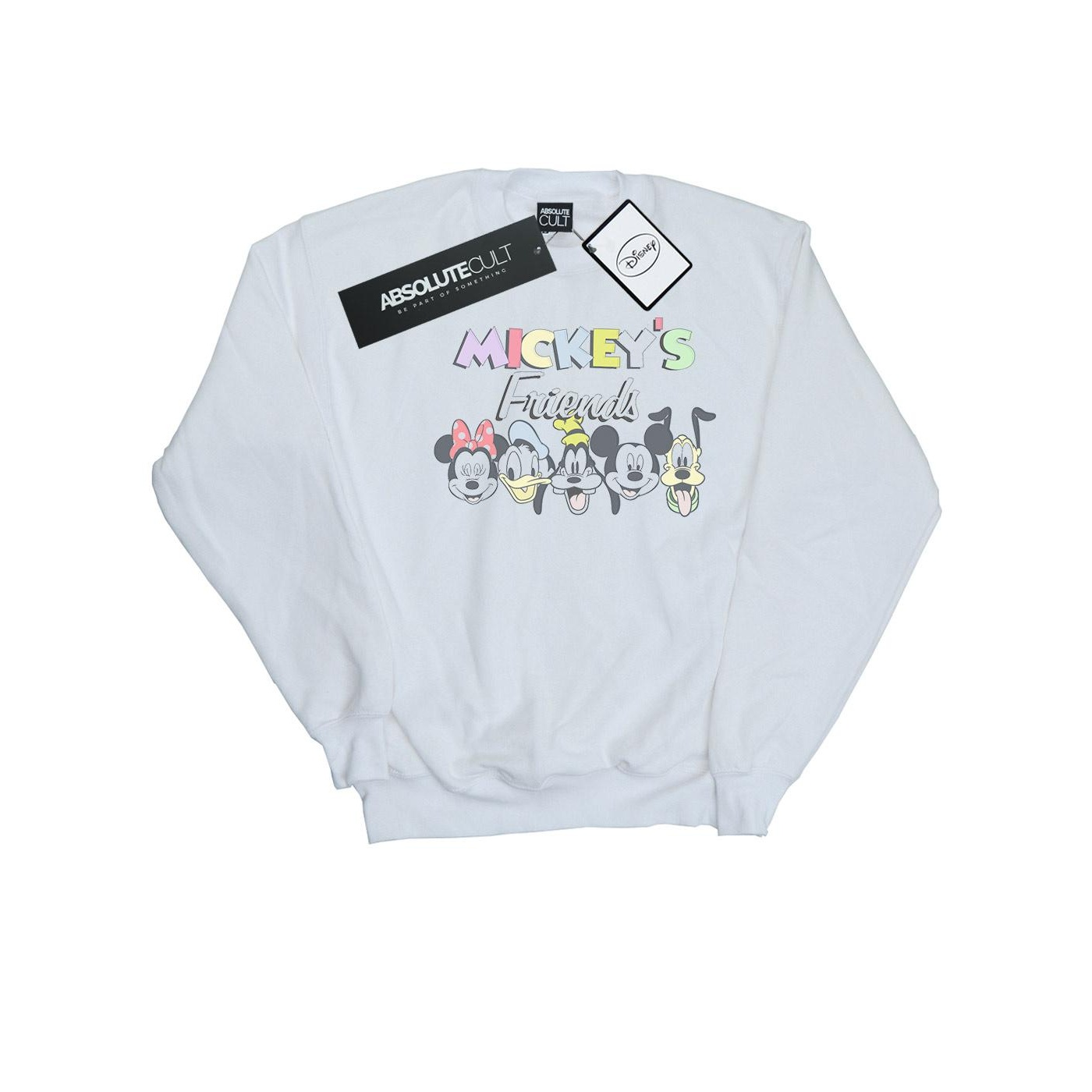 Disney - "Mickey Mouse Friends Faded Nostalgia" Sweatshirt für Herren (Weiß) Image