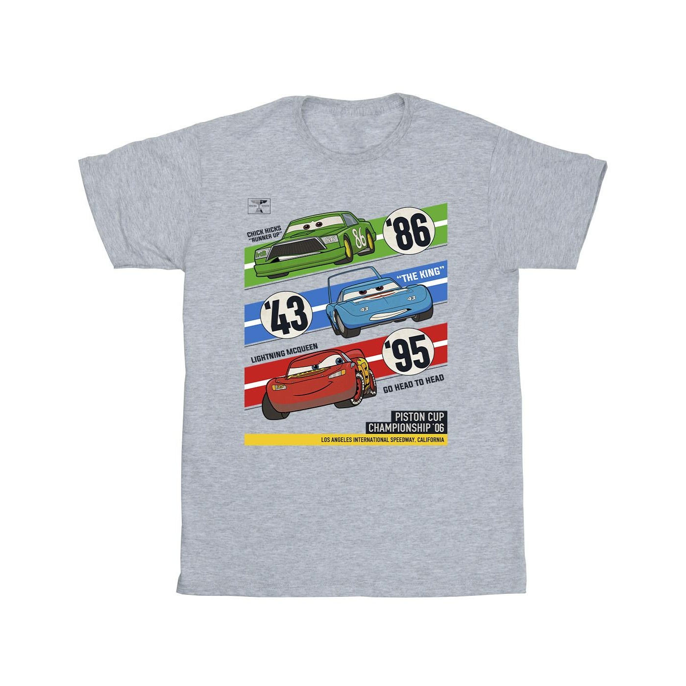 Disney - "Cars Piston Cup Champions" T-Shirt für Jungen (Grau) Image
