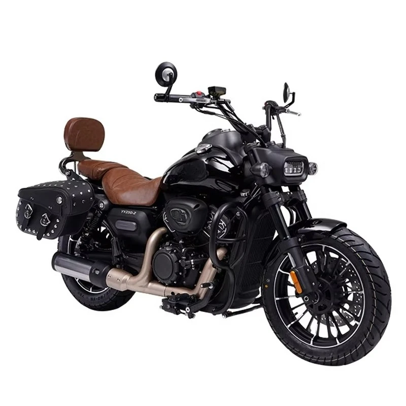 250 cc, 140 km/h, klassisches Vintage-Cruiser-Motorrad für Erwachsene Image