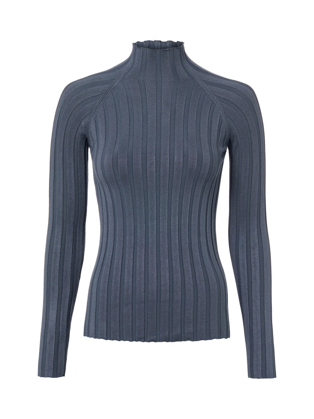 Marie Lund Strick-Langarmshirt Damen indigo, XXL Image