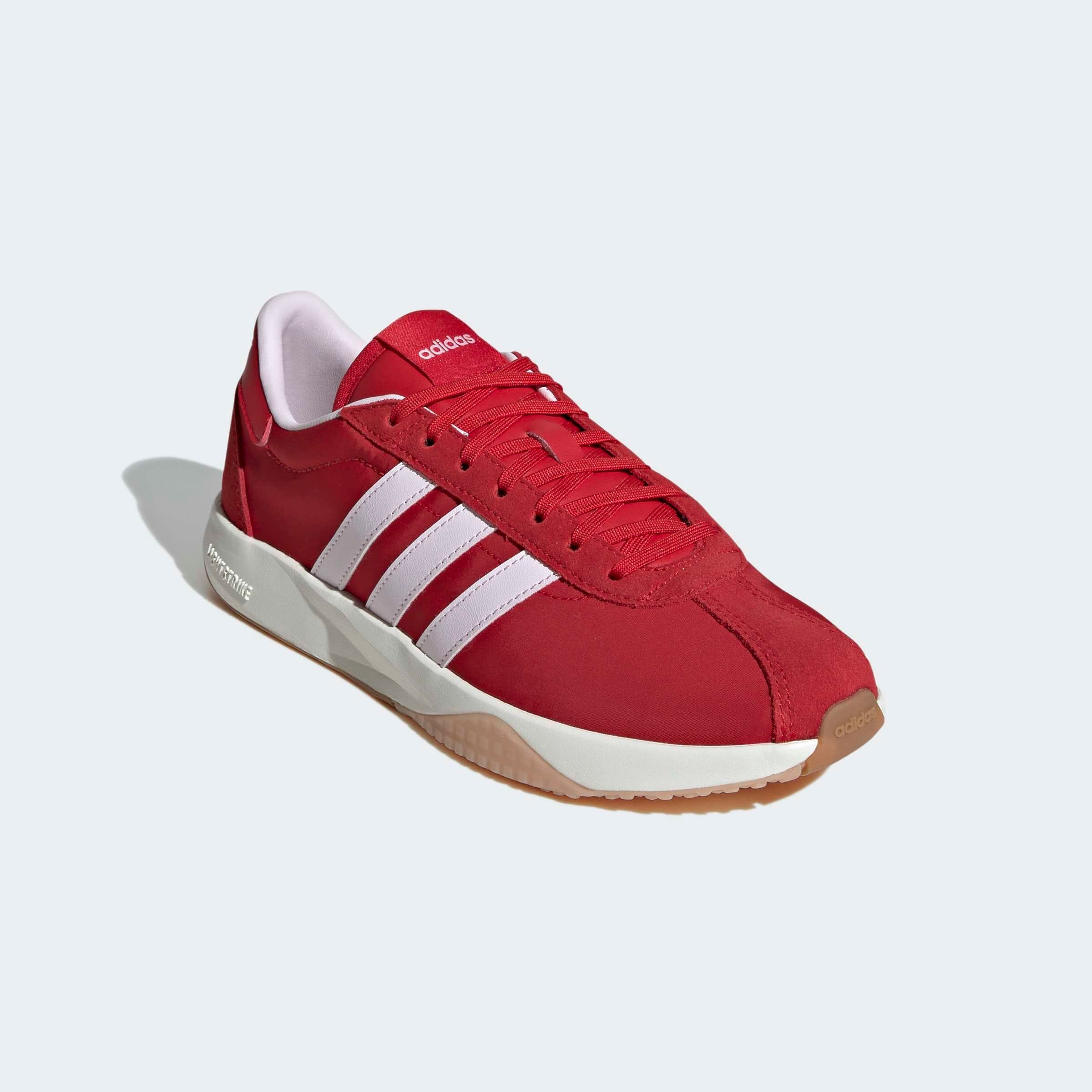Sneaker ADIDAS SPORTSWEAR "76/26", Damen, Gr. 41, better scarlet, almost pink, clear pink, Leder, Synthetik, Textil, Schuhe Sneaker