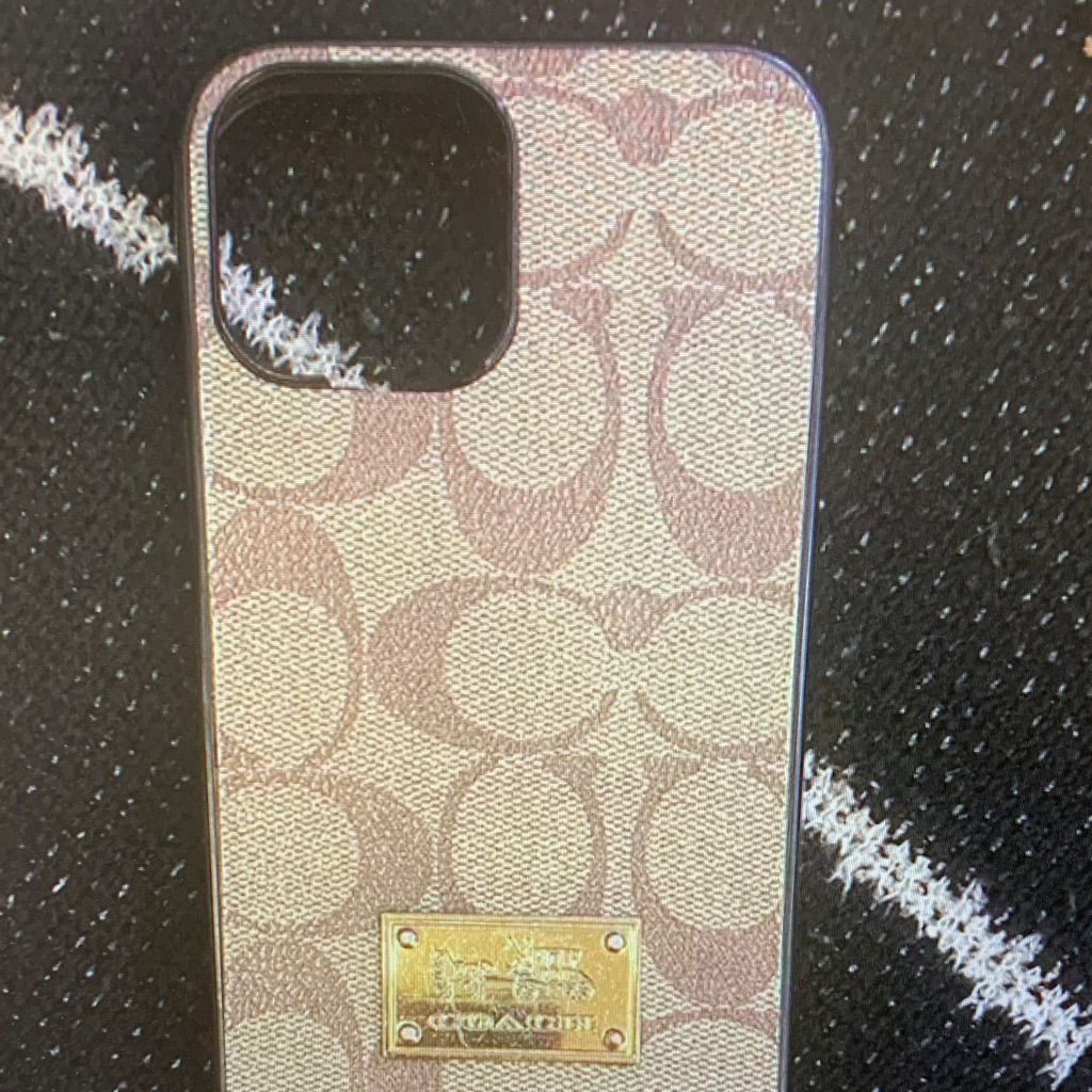 Coach Cell Phones & Accessories | Coach Signature Beige And Brown Phone Case | Color: Brown/Tan | Size: Os