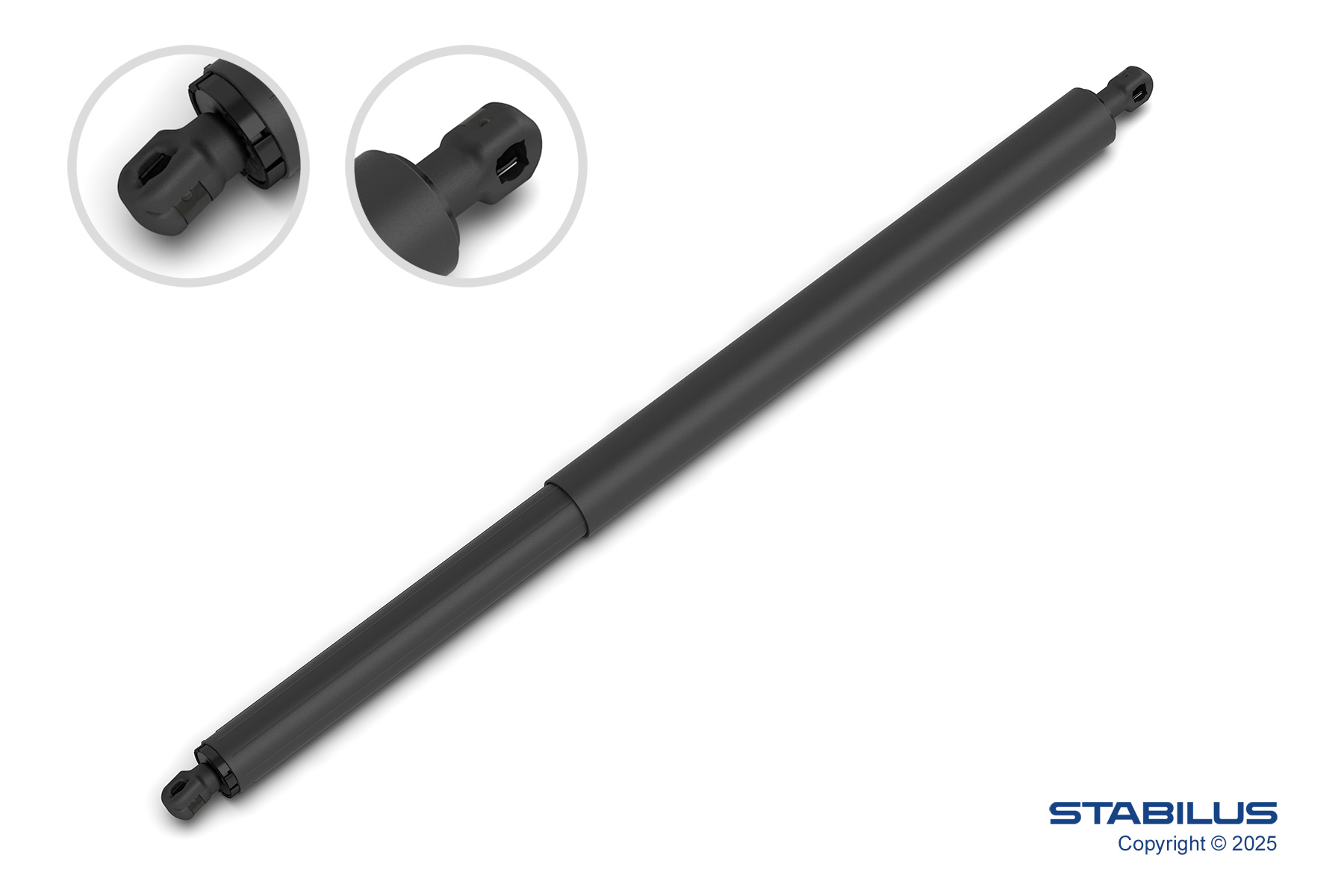 STABILUS Gasfeder, Koffer-/Laderaum mit Außenfeder für VW 2GA827552A 2GA827552B 203214 Image