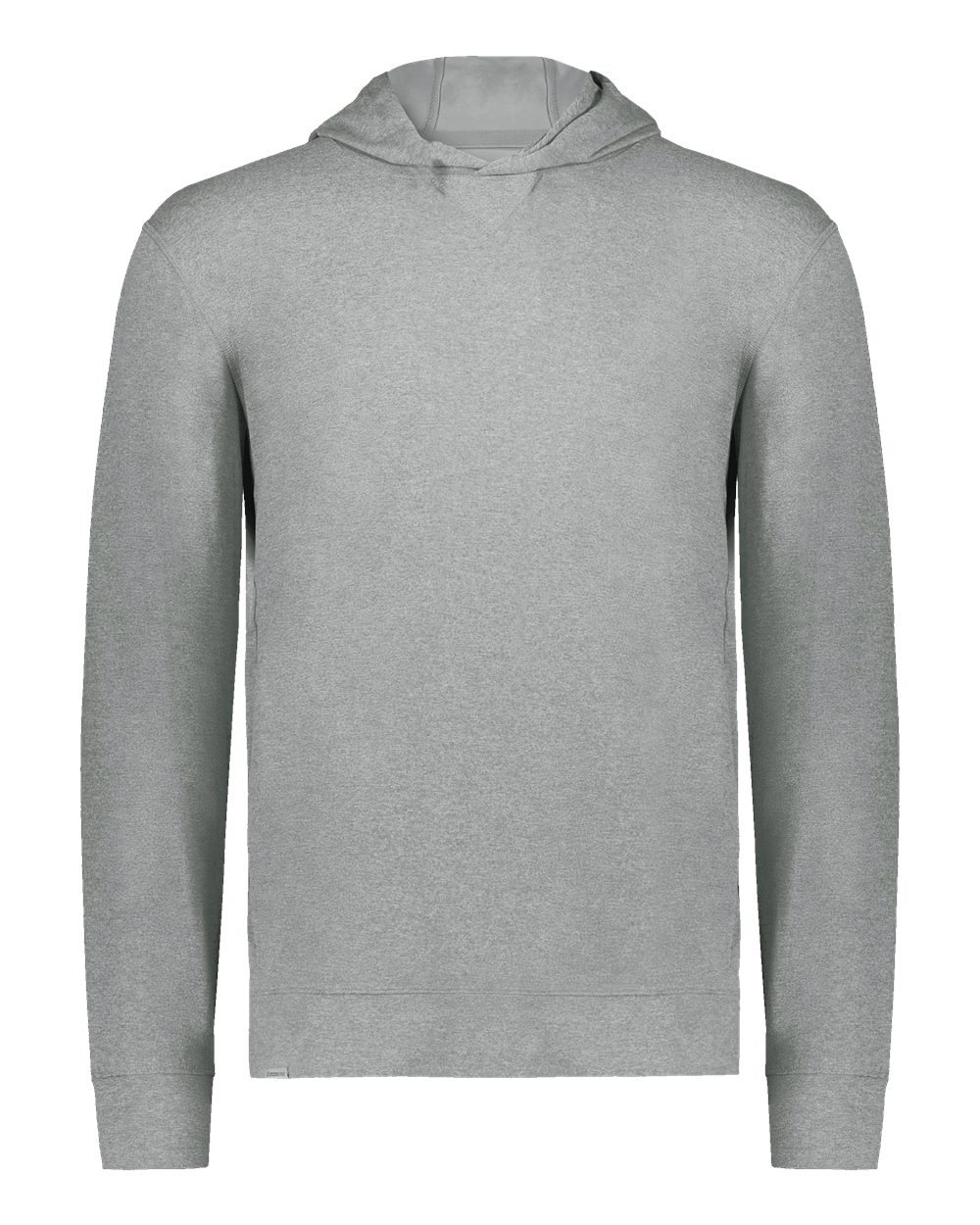 Holloway 222698 Youth Ventura Soft Knit Hoodie in Grey Heather size Medium | Polyester/Spandex Blend