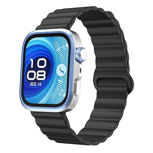 Smartwatch-Band Kompatibel mit Huawei Watch Fit 3 / Fit 4 / Fit 4 Pro Smartwatch Gurt Magnetverschluss Wasserdicht Verstellbar Sportarmband Alpine Loop Sport Loop Ersatz Armband Image