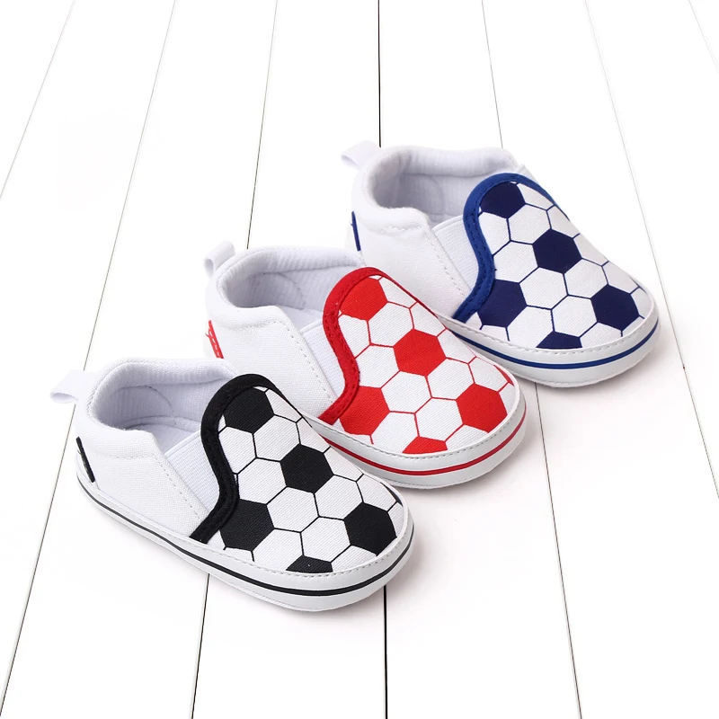 Babyschuhe im Frühlings- und Herbststil zum Laufenlernen, lässige Fußball-Babyschuhe mit weichen Sohlen, 0-1 Babyschuhe, Direktverkauf ab Werk