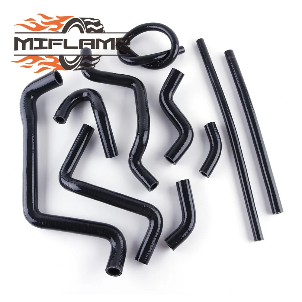 Kit Tubi Flessibili in Silicone per Liquido Refrigerante per Fiat Punto GT 1.4L Turbo GT1 1993-1995 - Tubo Radiatore, Tubo Pompa Acqua, Tubo Serbatoio Espansione