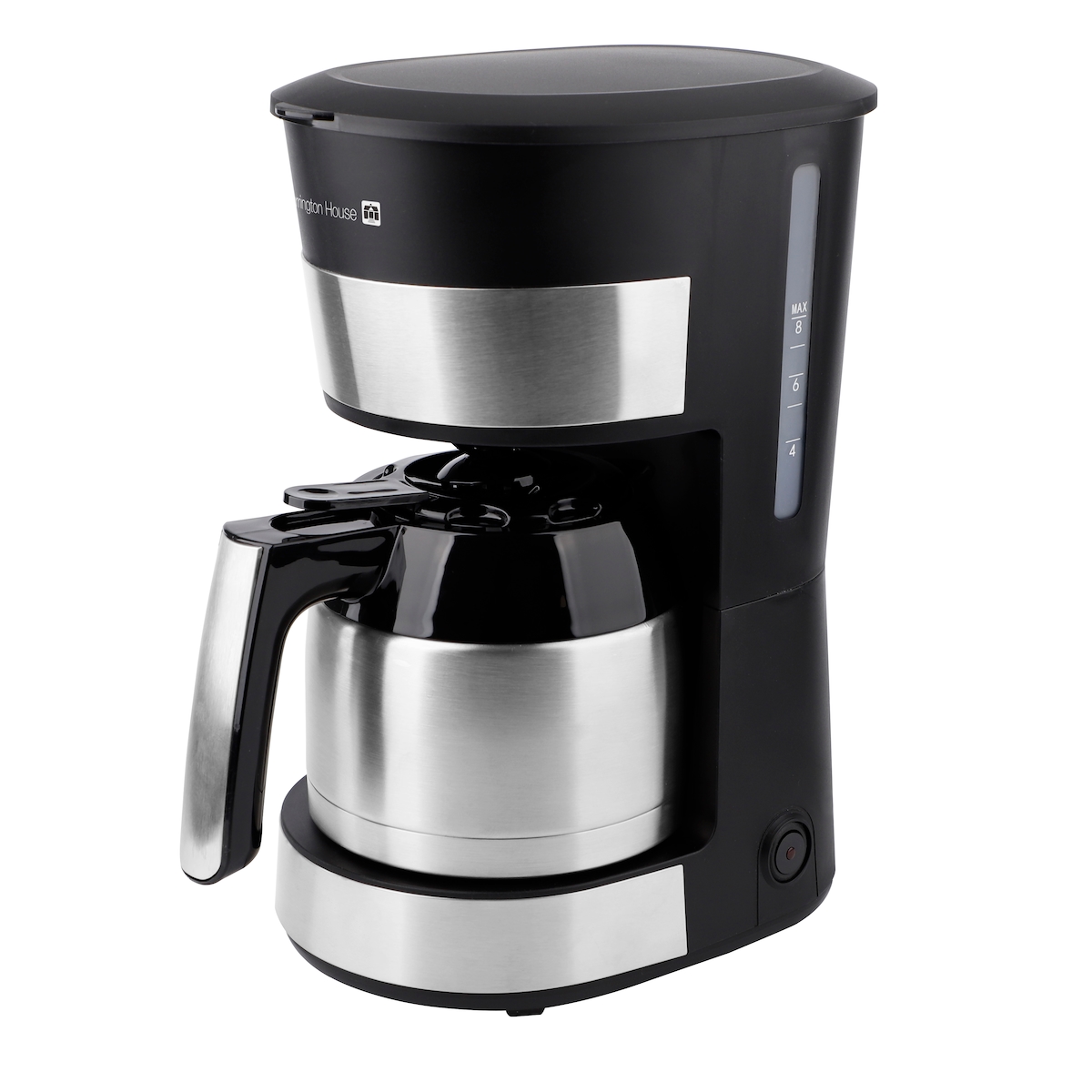 Tarrington House Kaffeemaschine CME132468, Edelstahl, 1 L, 800 W, silber/schwarz Image