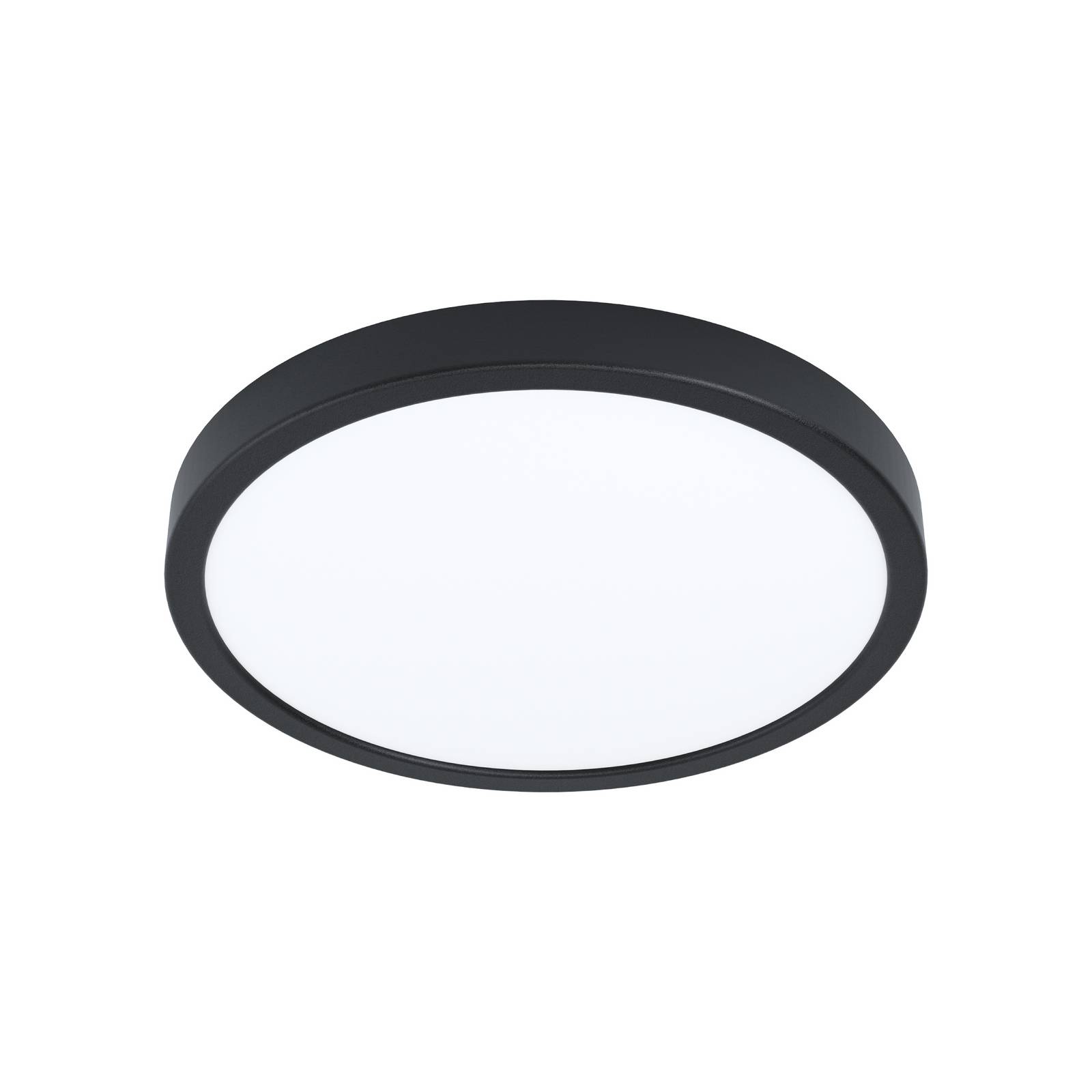 EGLO connect Smart Home Deckenlampe Fueva 6-Z, dimmbar, schwarz, für Wohn- / Esszimmer, Kunststoff, Modern, Smart Home Deckenlampe