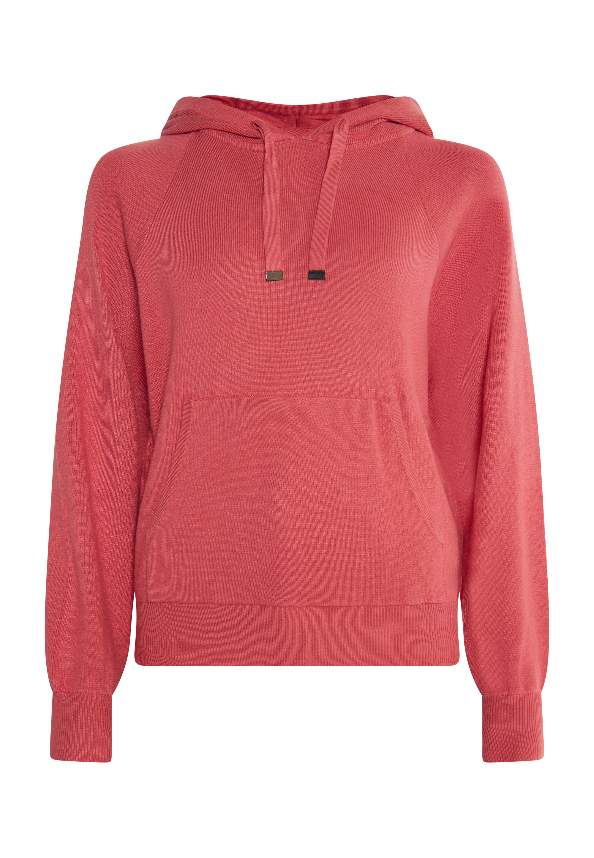 usha Strickhoodie Damen Vintage Rot L